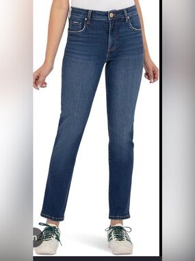Kut From The Kloth Reese Fab Ab High Rise Jeans Size 6 Dark Wash